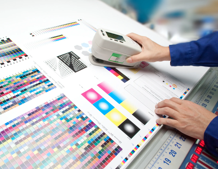 print sample closeup